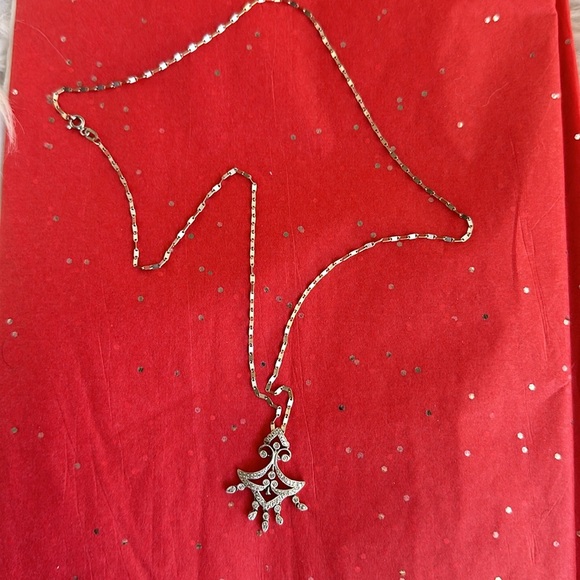 100% DIAMONDS 18K WHITE GOLD NECKLACE/ MADE IN ITALY - Picture 13 of 16